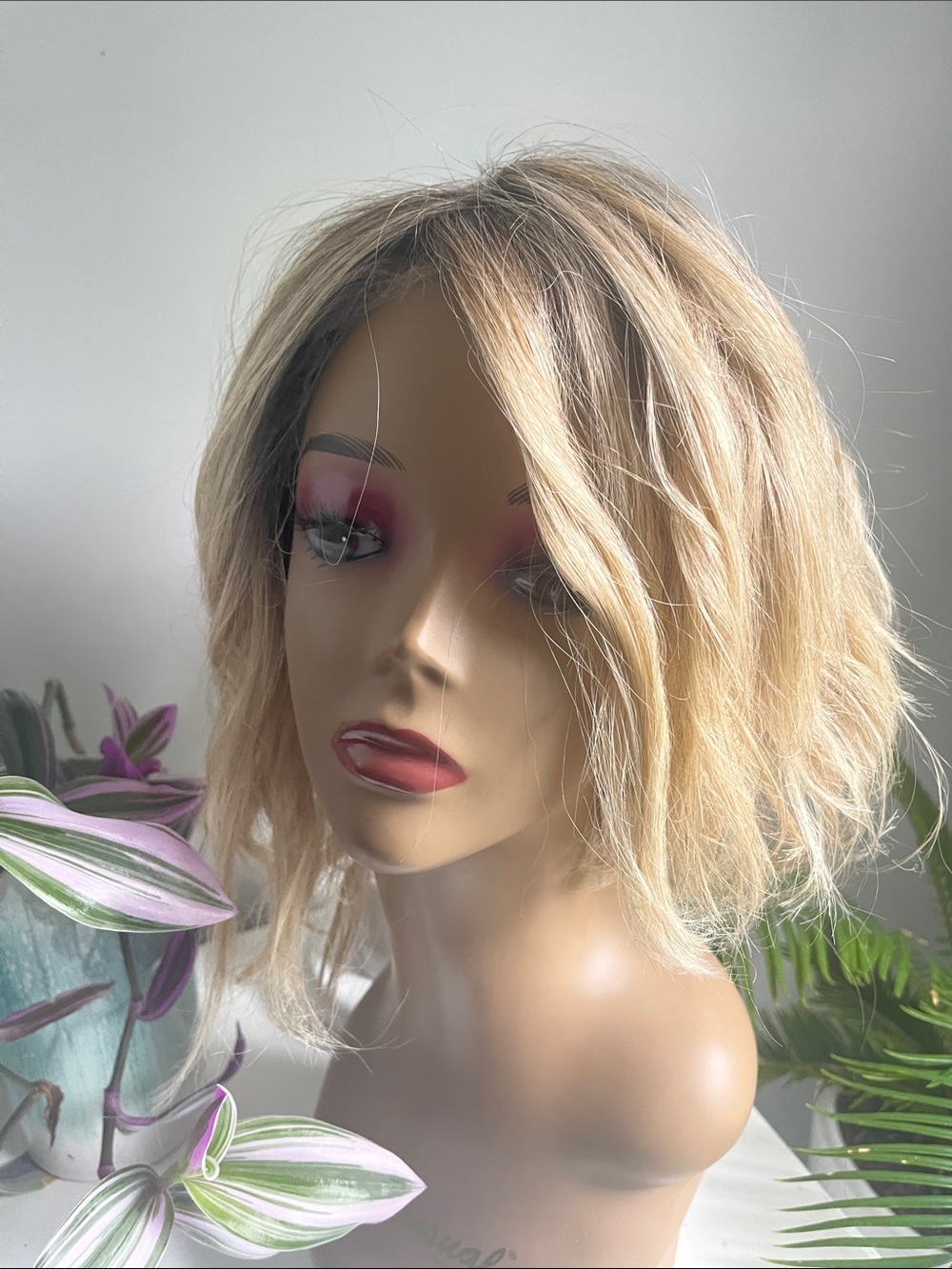 Belle Tress Valencia in Honey with chai latte